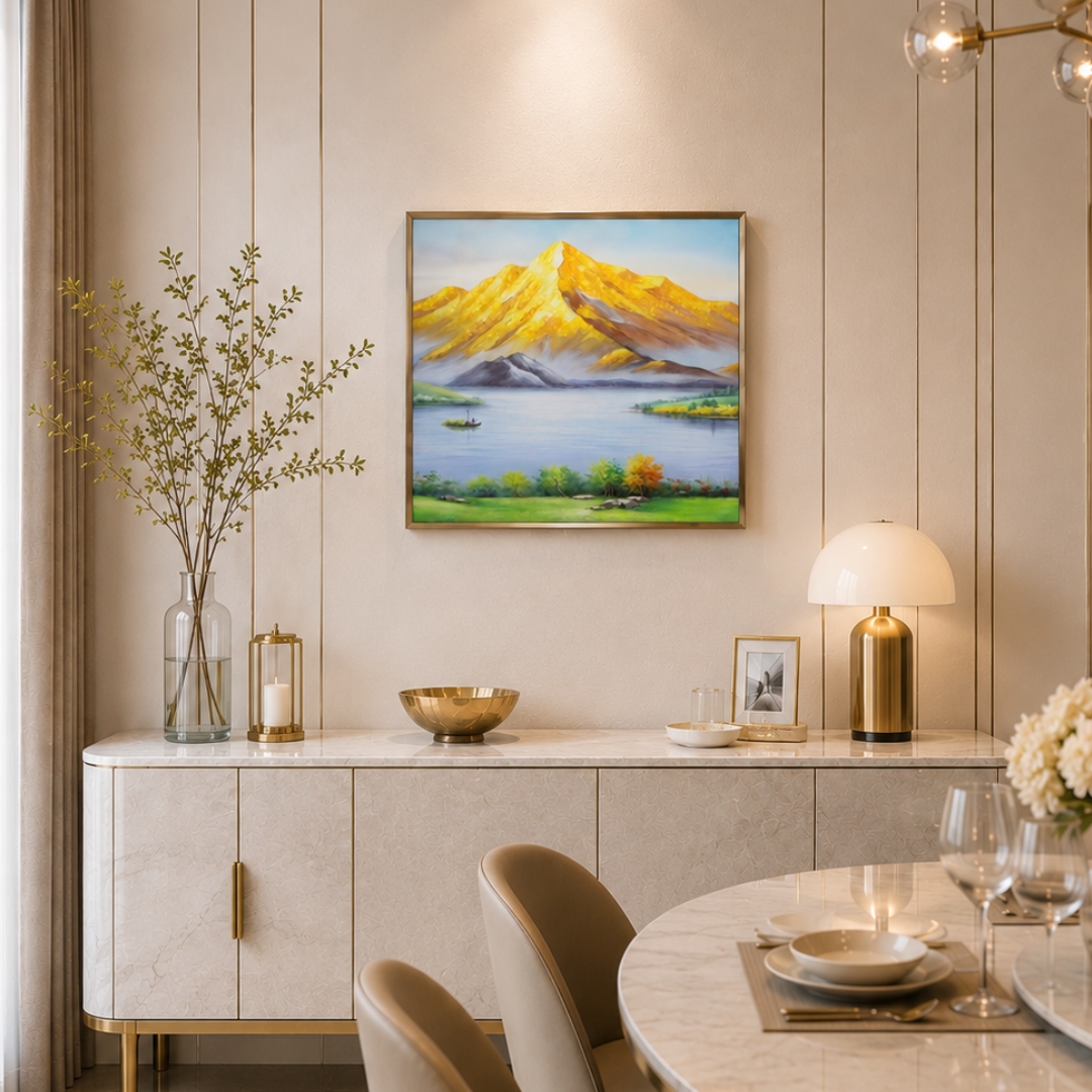 Golden Mountain Lake