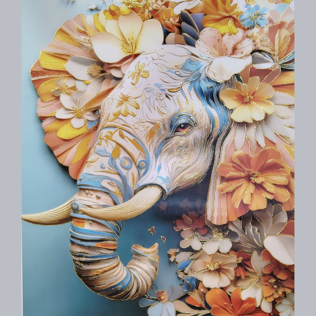 Leather Foil Art